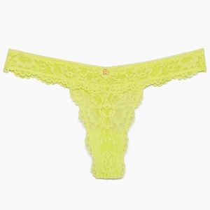 SavagexFenty Floral Lace Thong